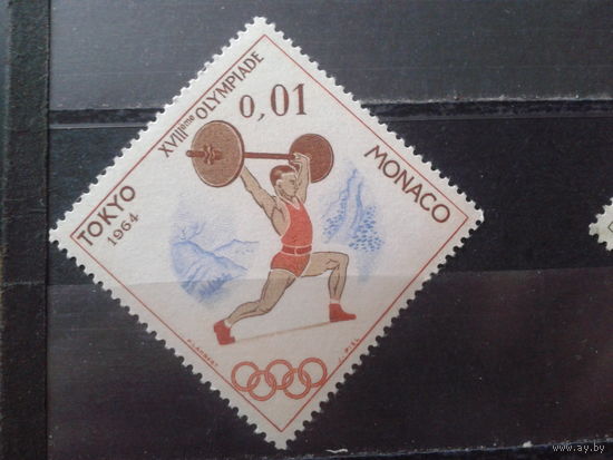 Монако 1964 Олимпиада в Токио, штанга**