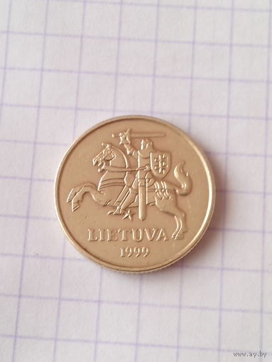 20 центов 1999 г. Литва.