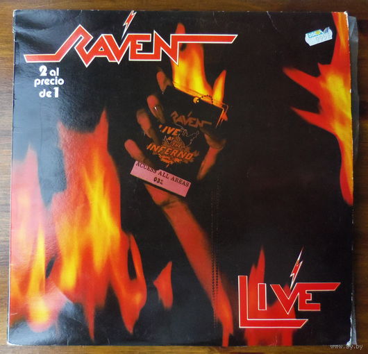 Raven – Live At The Inferno, 2LP