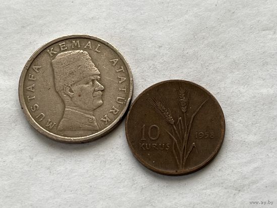 Турция 2 монеты