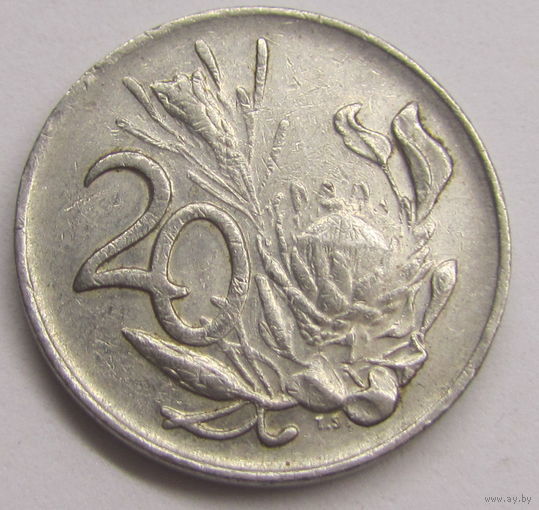 Южная Африка 20 центов 1985 г