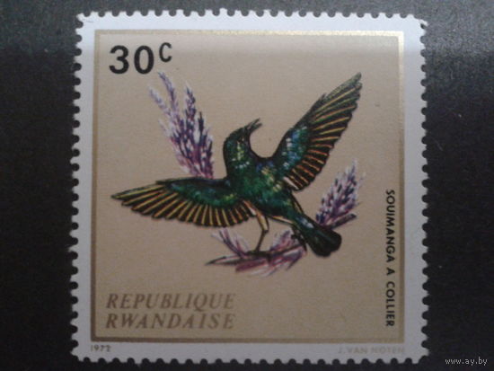Руанда 1972 птица