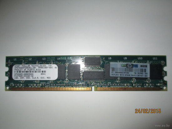 Серверная оперативная память Smart Modular Technologies 1GB 184p PC2700 CL2.5