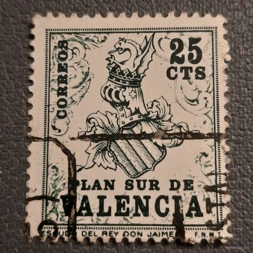 Валенсия 1963. Герб короля Якоба 13 век