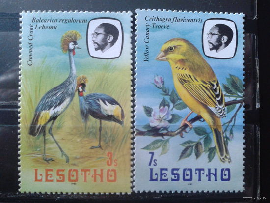 Лесото 1981 Птицы**