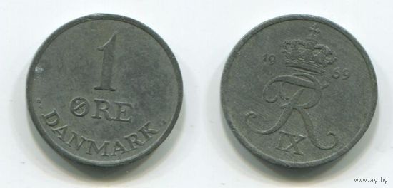 Дания. 1 эре (1969)