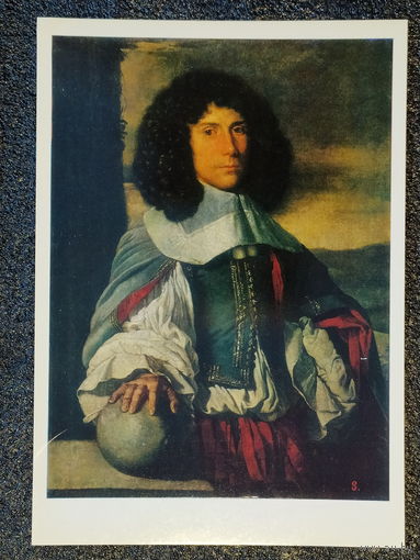 Открытка Матье Ленен. Около 1607 – 1677. Портрет юноши. Французская живопись XV – начала XVII в. Государственный Эрмитаж.