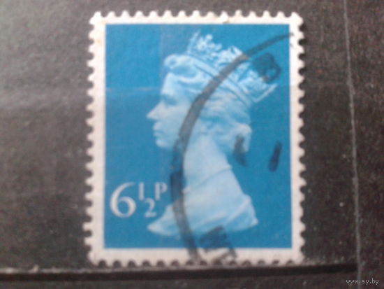 Англия 1974 Королева Елизавета 2  6,5 пенсов