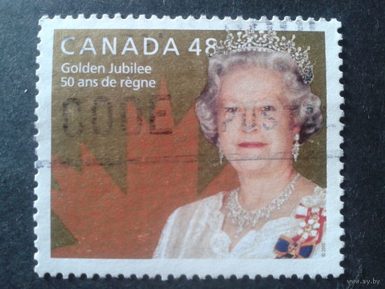 Канада 2002 королева Елизавета 2 50 лет у власти
