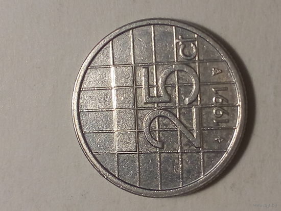 25 цент Нидерланды 1991