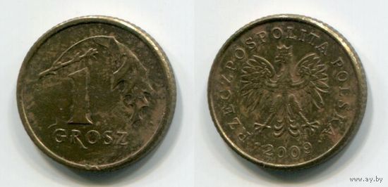 Польша. 1 грош (2009)