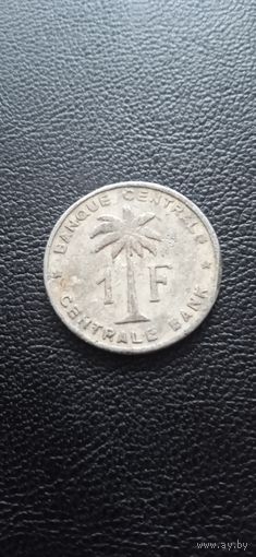 Бельгийское Конго "Руанда-Урунди" 1 франк 1959 г.
