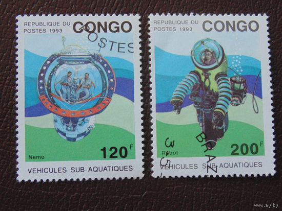 Конго 1993 г. Космос.