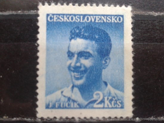 Чехословакия 1949 Писатель Фучик *