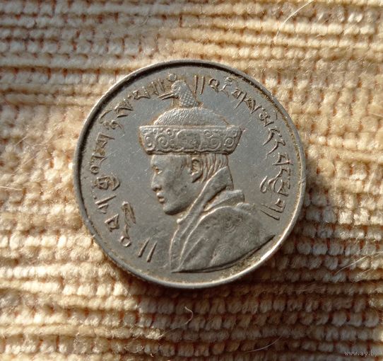 Werty71 Бутан 1/2 рупии 1950