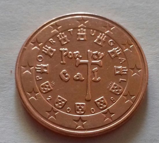 5 евроцентов, Португалия 2008 г., AU