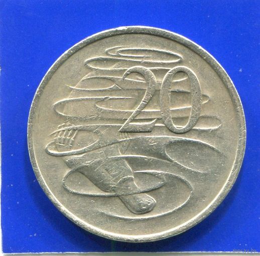 Австралия 20 центов 1980