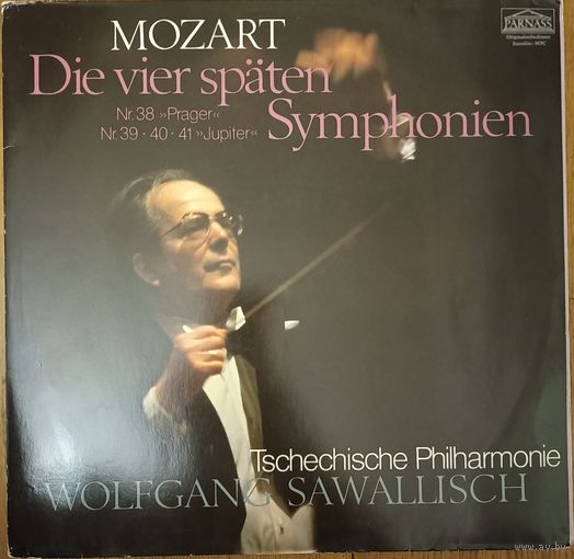 Wolfgang Amadeus Mozart - Symphonien Nr. 38 "Prager" / Nr. 39 / 40 / 41 "Jupiter" (2LP)