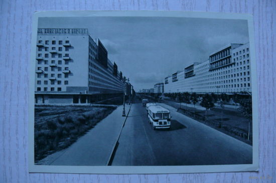 Фрид С.(фото), Ленинград. Московский проспект; 1965, чистая.