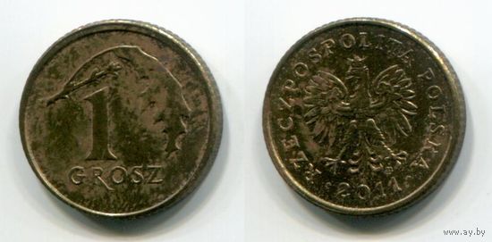 Польша. 1 грош (2011)