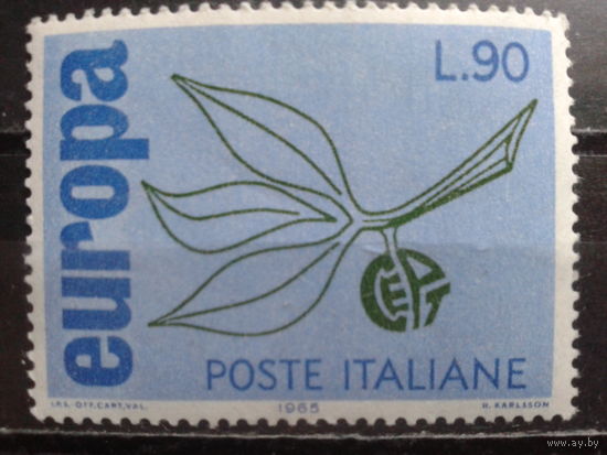 Италия 1965 Европа** концевая
