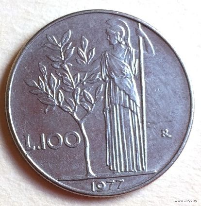 Италия, 100 лир 1977
