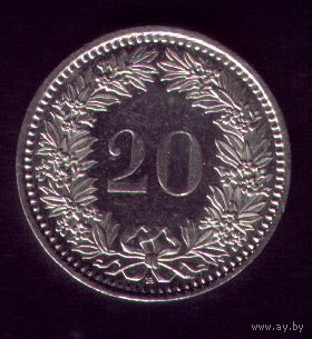20 раппен 2007 год Швейцария