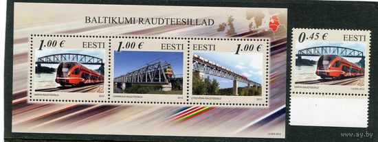 Эстония. Железнодорожные мосты