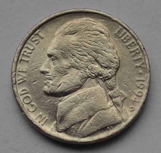 США, 5 центов 1994 г. D