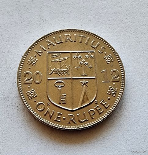 Маврикий 1 рупия, 2012