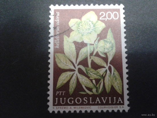 Югославия 1969 цветы