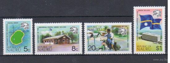 [498] Науру 1974. Флаг,карта и др. MNH