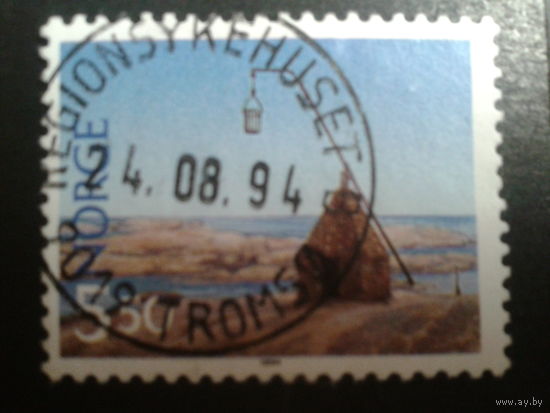 Норвегия 1994 хижина, водочерпалка