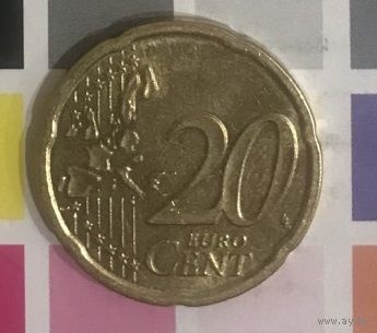 Австрия 20 евроцентов 2004