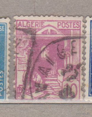 Французские колонии Французский Алжир 1926 год лот 16 Архитектура Вид на Старый город