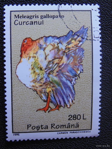 Румыния 1995 г. Птицы.