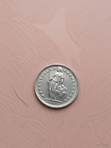 Швейцария 1/2 франка 1971г(4)