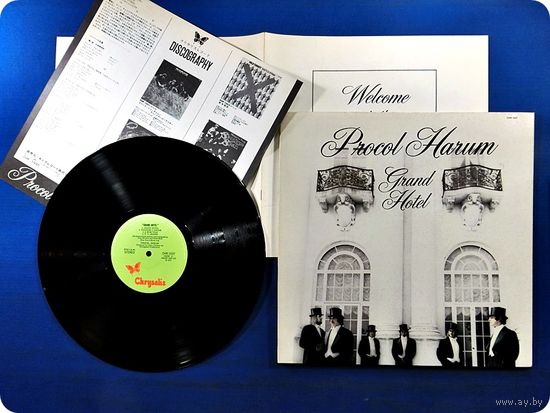 PROCOL HARUM - GRAND HOTEL (Japan LP винил 1973 первопресс)