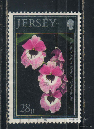 Великобритания Джерси Автономная почта 1993 Орхидеи #609