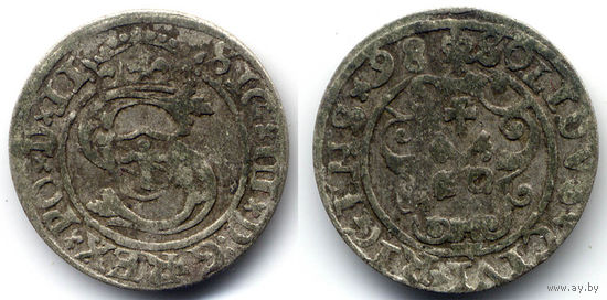 Шеляг 1598, Сигизмунд III Ваза, Рига