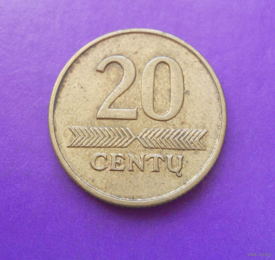 20 центов 1997 Литва #01