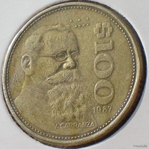 Мексика, 100 песо 1987 года