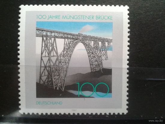 Германия 1997 Железнодорожный мост** Михель-1,2 евро