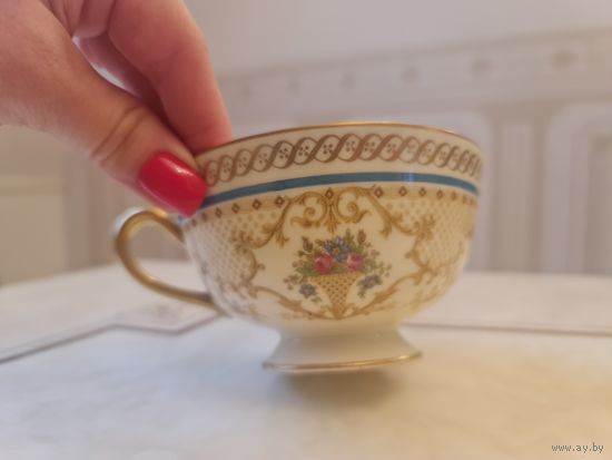 Чашки 2 шт. чайные Limoges, антиквариат, Франция