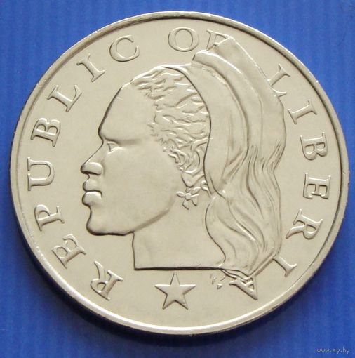 Либерия. 50 центов 2000 год KM#17b.2