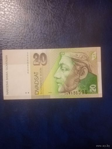 Словакия 20 крон. 2004 г.