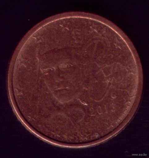 2 цента 2013 год Франция