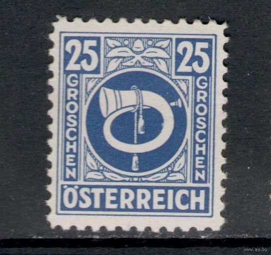 Австрия 1945 Стандарт. Почтовый рожок (Михель AT 731)