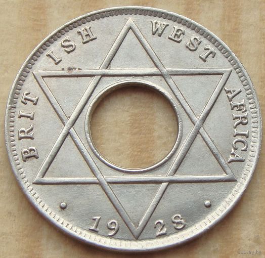 Британская Западная Африка.  1/10 пенни 1928 года  KM#7   Тираж: 6.672.000 шт