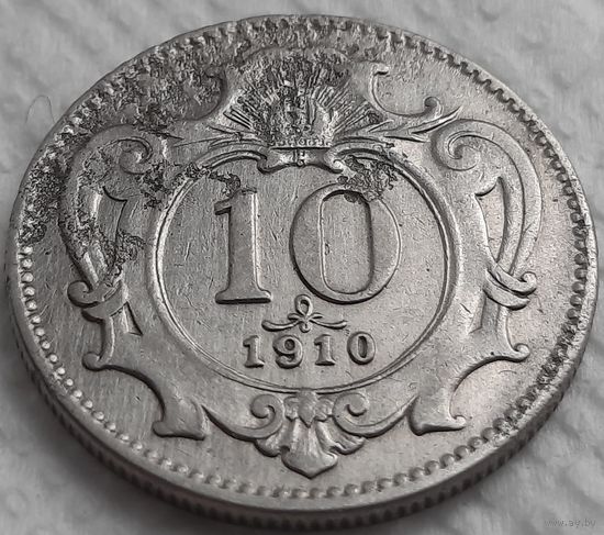 10 геллеров 1910 г.